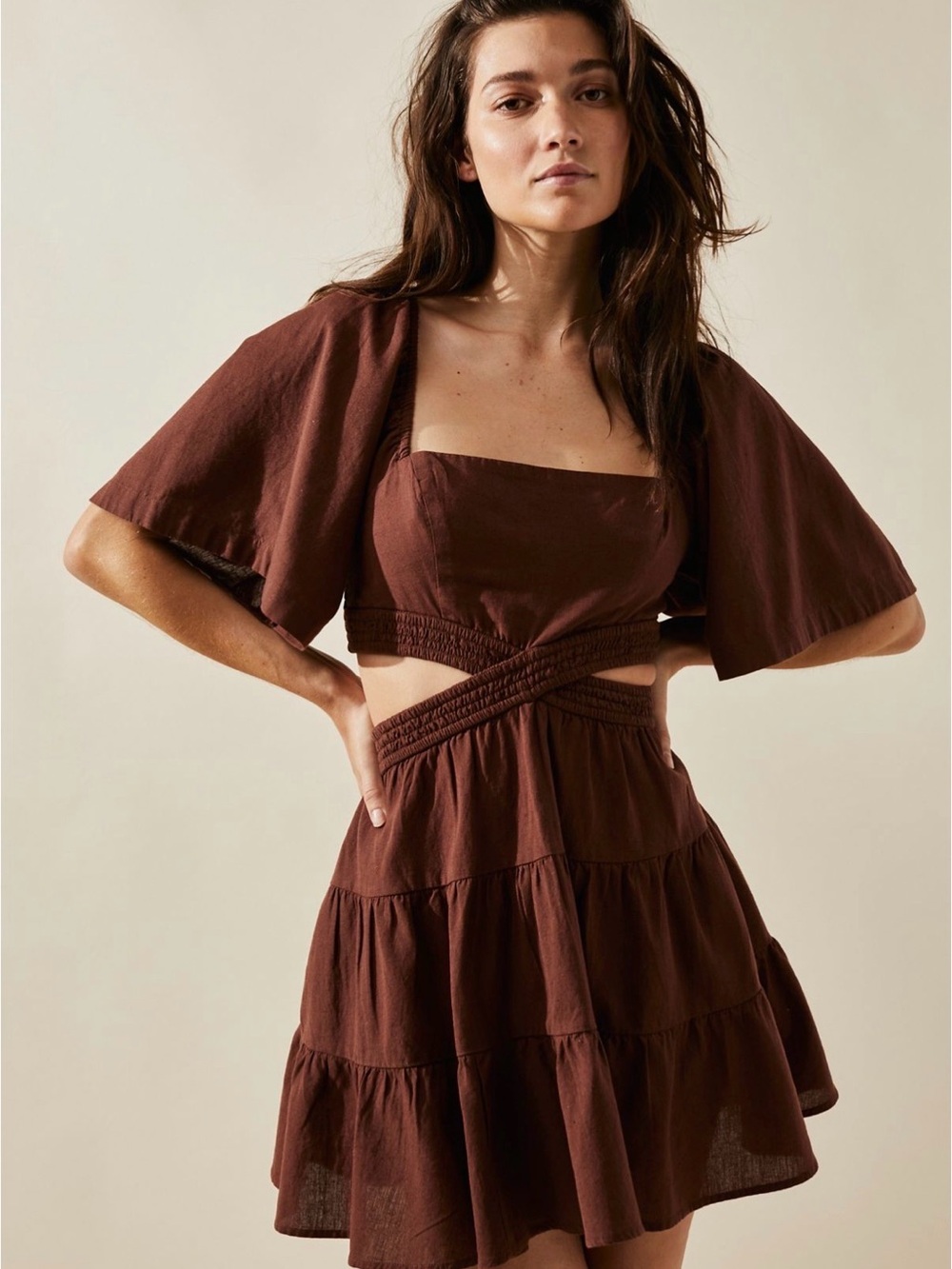 Cross of Sunlight Mini Dress